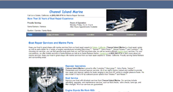 Desktop Screenshot of channelislandmarineonline.com